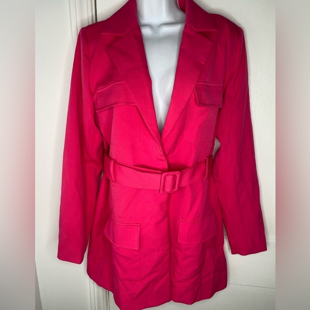 Lioness NWT Steinway Fuchsia Mini Dress Has Flaws